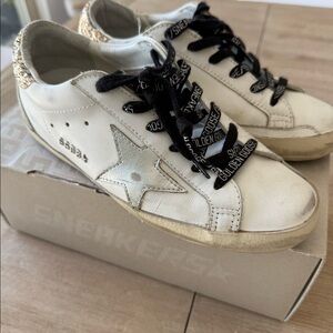 Golden Goose Super Star Low Top Sneakers